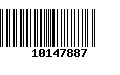 Código de Barras 10147887