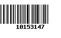 Código de Barras 10153147