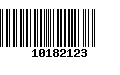 Código de Barras 10182123