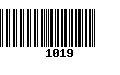 Código de Barras 1019