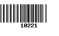 Código de Barras 10221