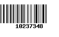 Código de Barras 10237348