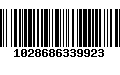 Código de Barras 1028686339923