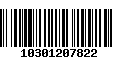 Código de Barras 10301207822