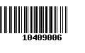 Código de Barras 10409006