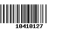 Código de Barras 10410127