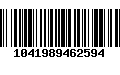 Código de Barras 1041989462594