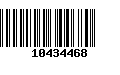 Código de Barras 10434468