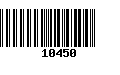 Código de Barras 10450