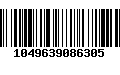 Código de Barras 1049639086305