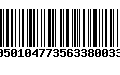 Código de Barras 10501047735633800339