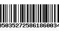 Código de Barras 10503527258618600349