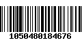 Código de Barras 1050480184676