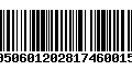 Código de Barras 10506012028174600159