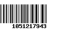 Código de Barras 1051217943