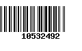 Código de Barras 10532492