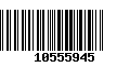 Código de Barras 10555945