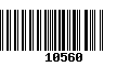 Código de Barras 10560