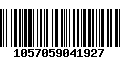 Código de Barras 1057059041927