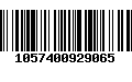 Código de Barras 1057400929065