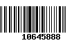 Código de Barras 10645888