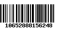 Código de Barras 10652888156248