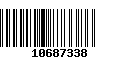 Código de Barras 10687338