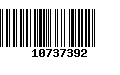 Código de Barras 10737392