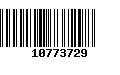 Código de Barras 10773729