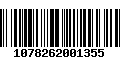 Código de Barras 1078262001355