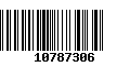 Código de Barras 10787306