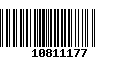 Código de Barras 10811177