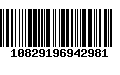 Código de Barras 10829196942981