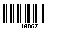 Código de Barras 10867