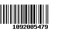 Código de Barras 1092005479