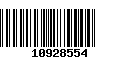 Código de Barras 10928554