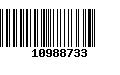 Código de Barras 10988733