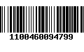 Código de Barras 1100460094799