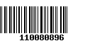 Código de Barras 110080896