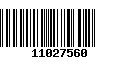 Código de Barras 11027560