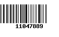 Código de Barras 11047889