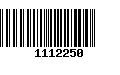 Código de Barras 1112250