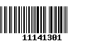 Código de Barras 11141301