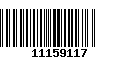 Código de Barras 11159117