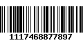 Código de Barras 1117468877897