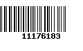 Código de Barras 11176183