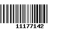 Código de Barras 11177142