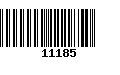 Código de Barras 11185