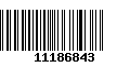 Código de Barras 11186843