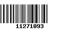 Código de Barras 11271093